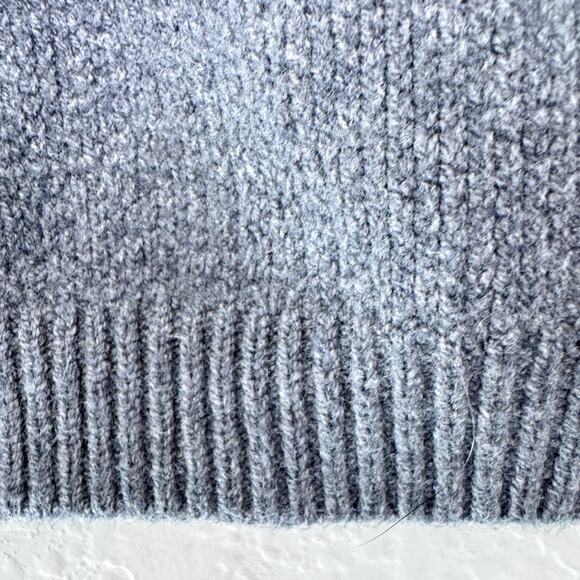 Skims Womens Textured Knit Bralette Size L Intimates Casual Dark Heather Gray - Picture 5 of 11